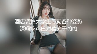 酒店调教大学生母狗各种姿势深喉吃鸡巴对着镜子啪啪