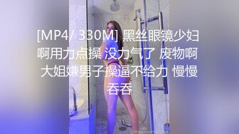 [MP4/ 330M] 黑丝眼镜少妇 啊用力点操 没力气了 废物啊 大姐嫌男子操逼不给力 慢慢吞吞