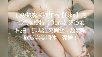 顶级摄影大神作品【luka】内部售卖模特【Dora】眼镜娘私拍，狐媚淫荡黑丝，超清晰欣赏完美胴体，强推！